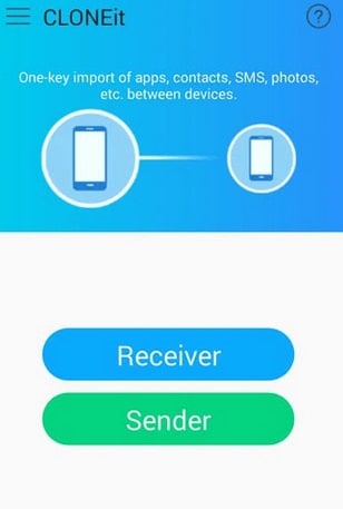 app de transferência de dados entre android-Cloneit